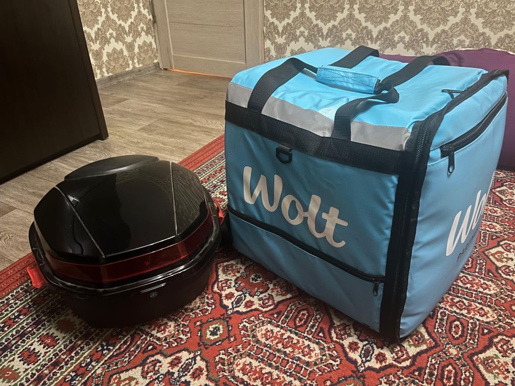 Продам wolt сумка + багажник