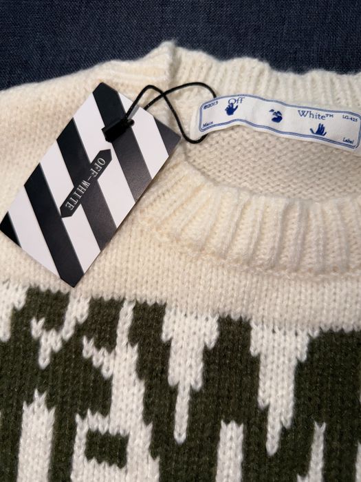 Суичър пуловер Off-white