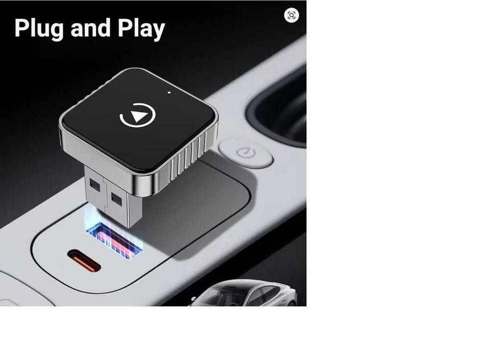 Adaptor wireless Apple Carplay Android Auto USB / USB-C