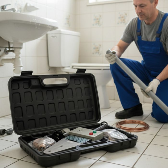 Професионална лепачка за PPR тръби 900W с регулируема температура (50–