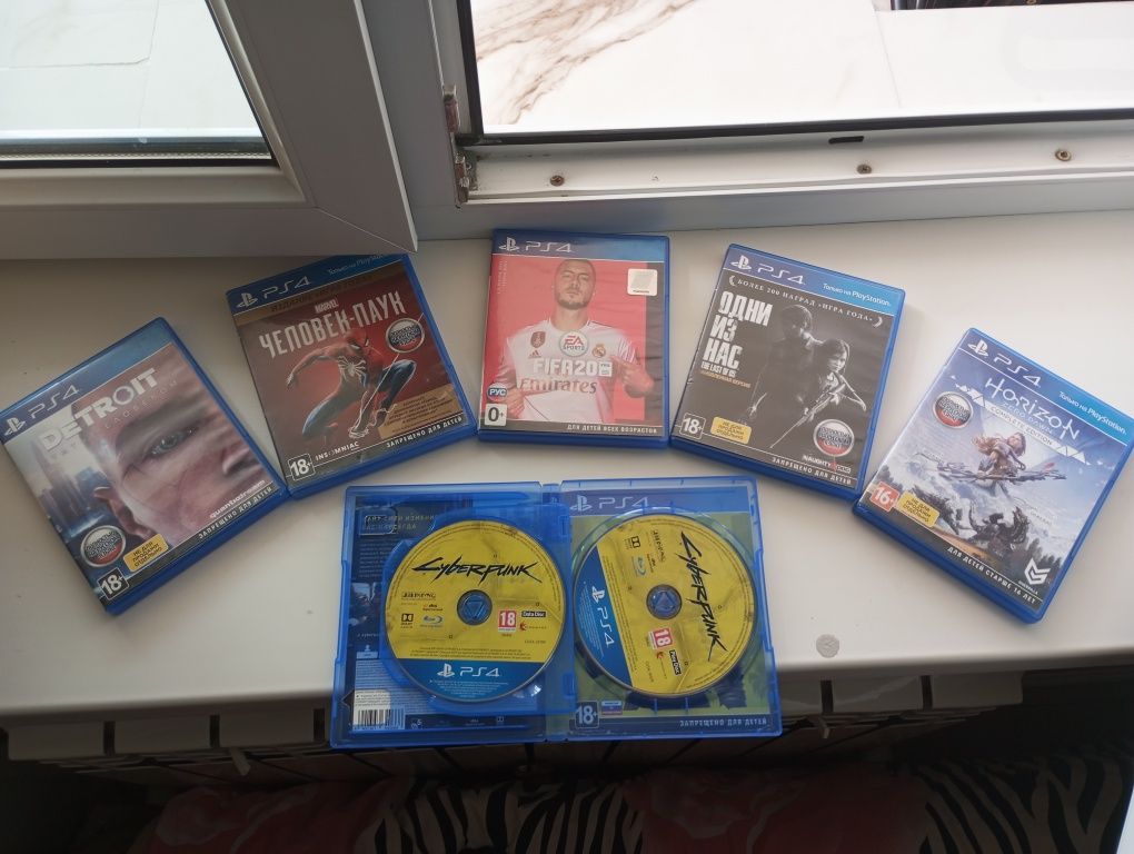 Диски для  Playstation 4