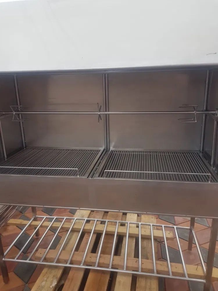 Gratar de inox alimentar cu hota