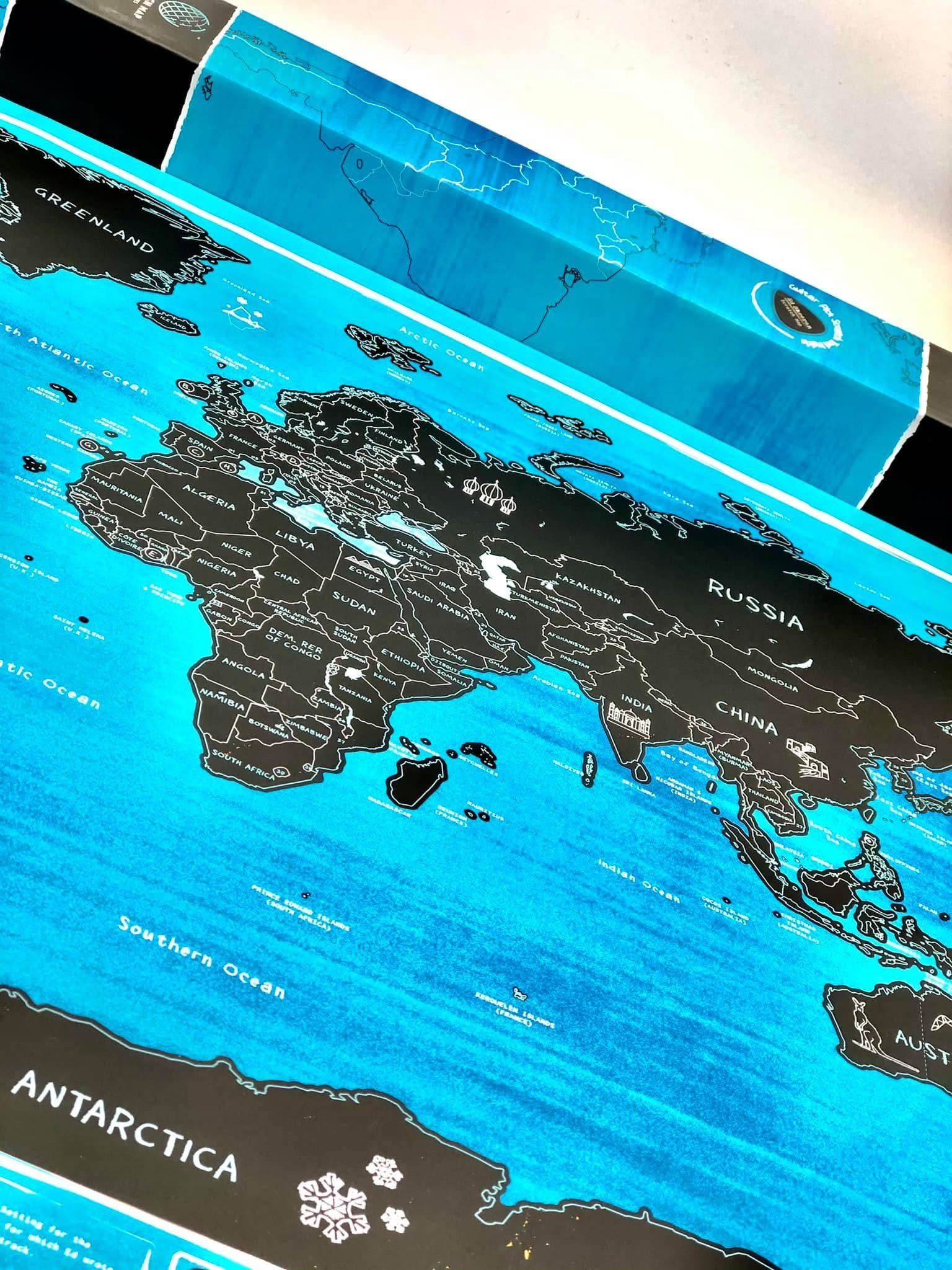 Harta razuibila de perete 59.4cm x 82.5cm  - Ed Sheeran