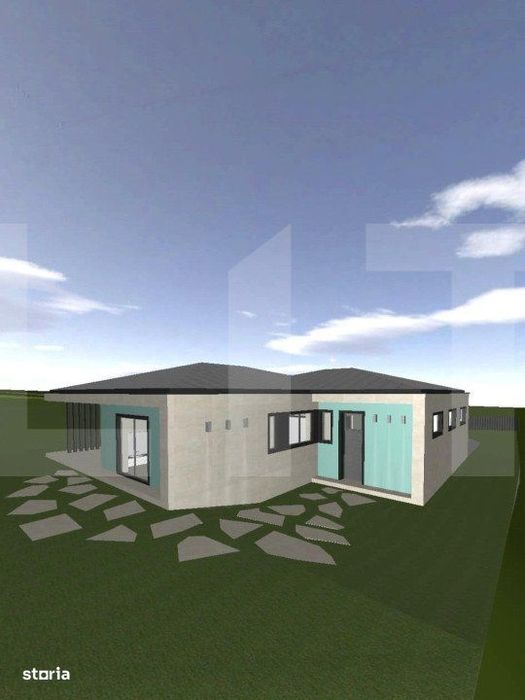 Casa 5 camere, 176mp, la rosu, Gadalin