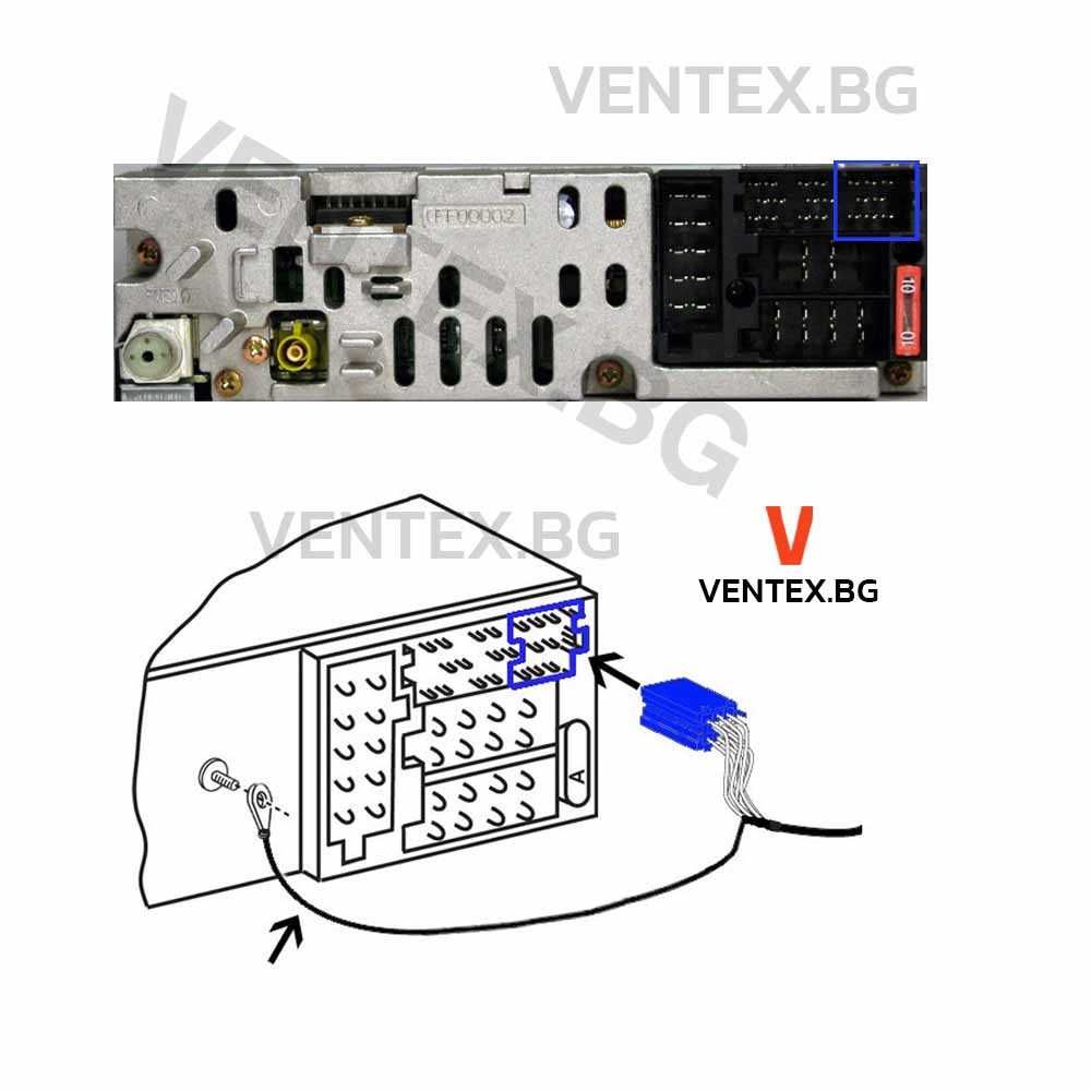 YATOUR дигитален чейнджър за Volkswagen, Audi, Skoda, Seat - M06 8pin