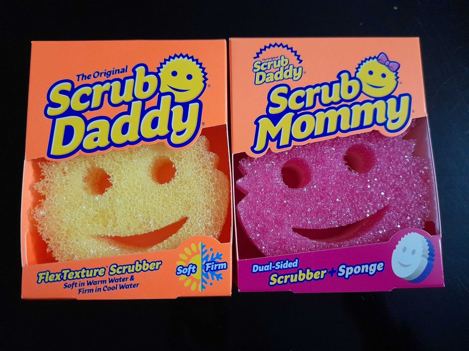 Scrub Daddy гъба за почистване на дома внос от Англия