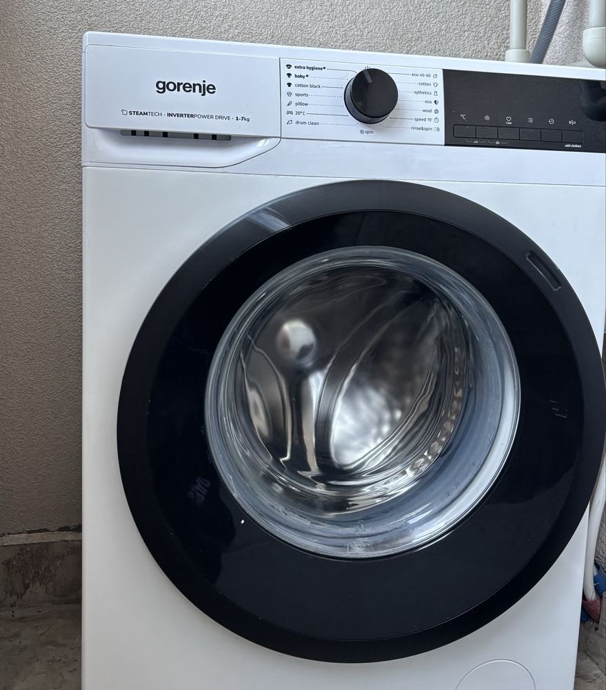 Пералня GORENJE WNHEI74SAS 7.0 kg, 1400 об/min, дълб 47см,ИНВЕРТ МОТОР