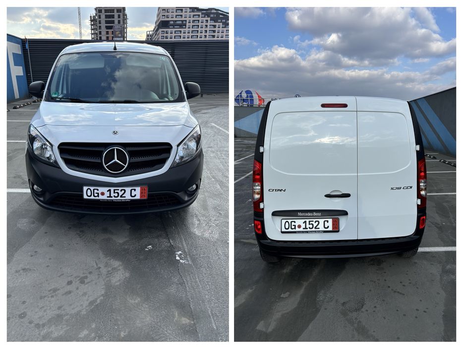 Mercedes-Benz Citan Lung 2020/12,109 CDI,Carte Service,TUV
