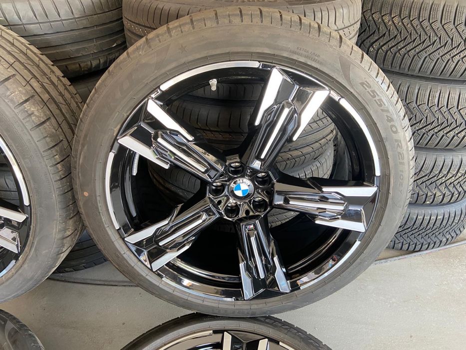 Jante Originale BMW M packet R21 Seria7 G70 echipate vara noi