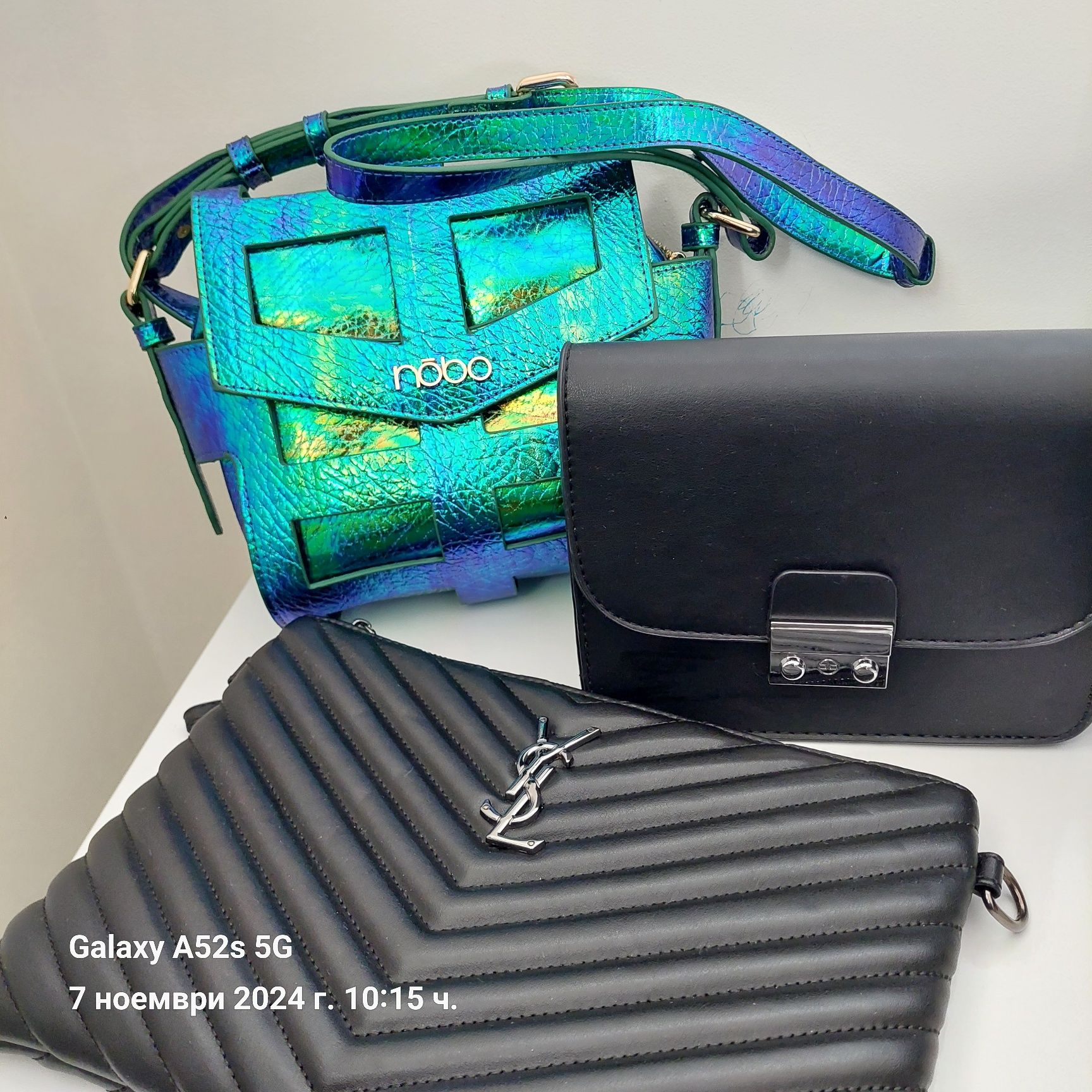 Дамска чанта Nobo, клъч YSL