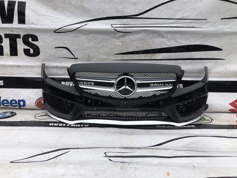 Bara Fata Completa/Grile/Ornamente Mercedes C-Class W205 AMG An 2015+