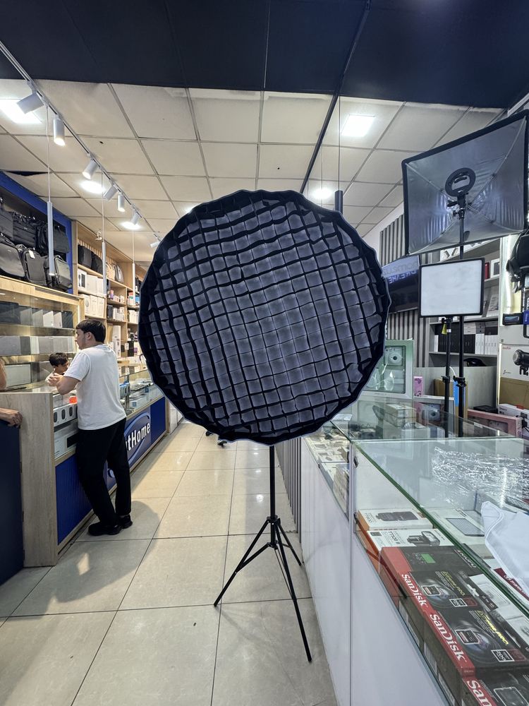 Softbox +400 w bi color + 2.8 metr shtativ