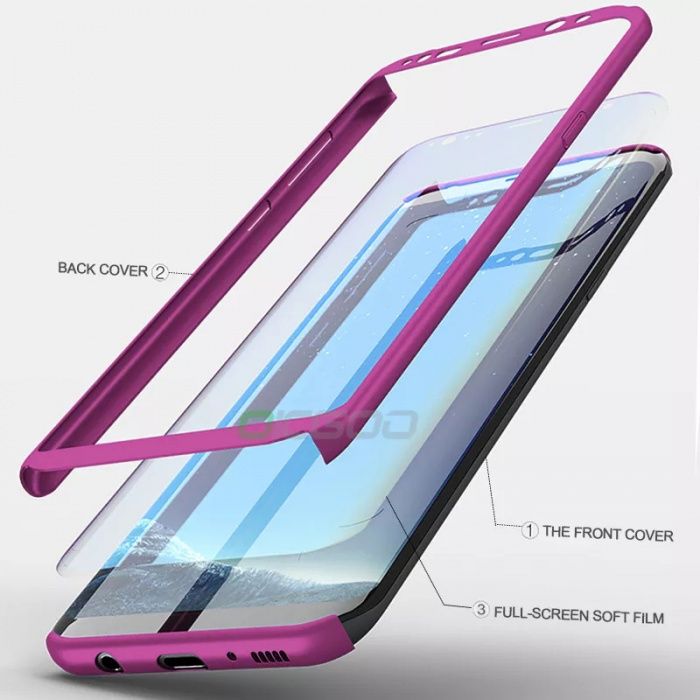 Husa de protectie 360" fata + spate Samsung S9 / Samsung S9 Plus