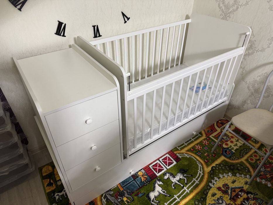 Детская кроватка трансформер