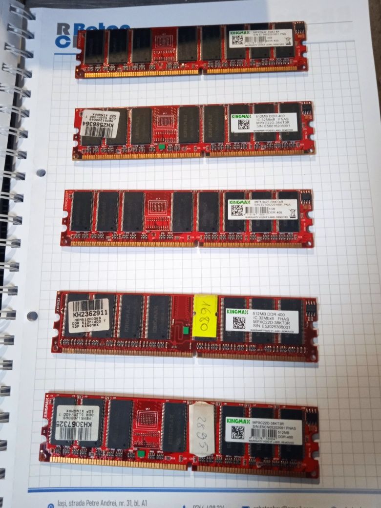 Lot hdd și Rami ddr