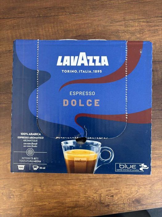 Кофе капсулы Lavazza Blue Espresso (Intenso, Dolce, Ricco, Rotondo)