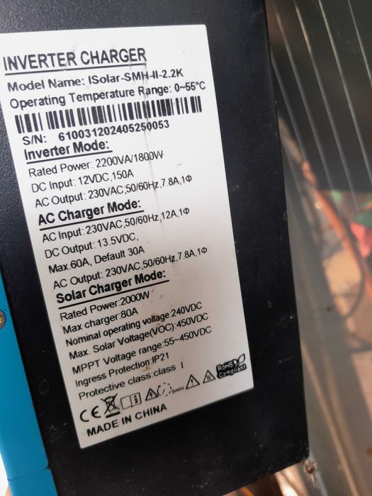 Инвертор EA sun 24/220