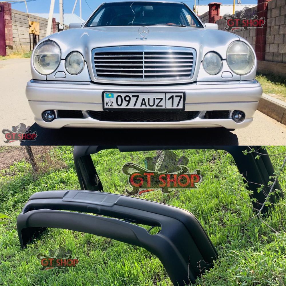 Бампер передний задний Мерседес W210.W202.W124.W201.W190