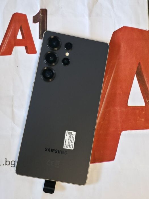КАТО НОВ 256GB Samsung S25 Ultra 5G Гаранция от A1 до 2027г. BLACK