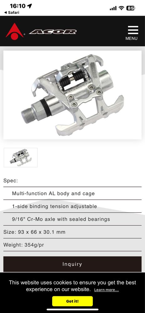 Pedale Automate APD21006 SPD