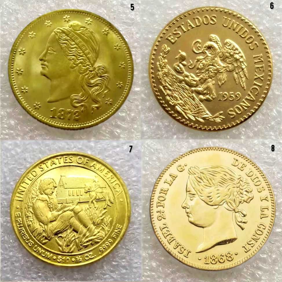 Moneda comemorativa US UK