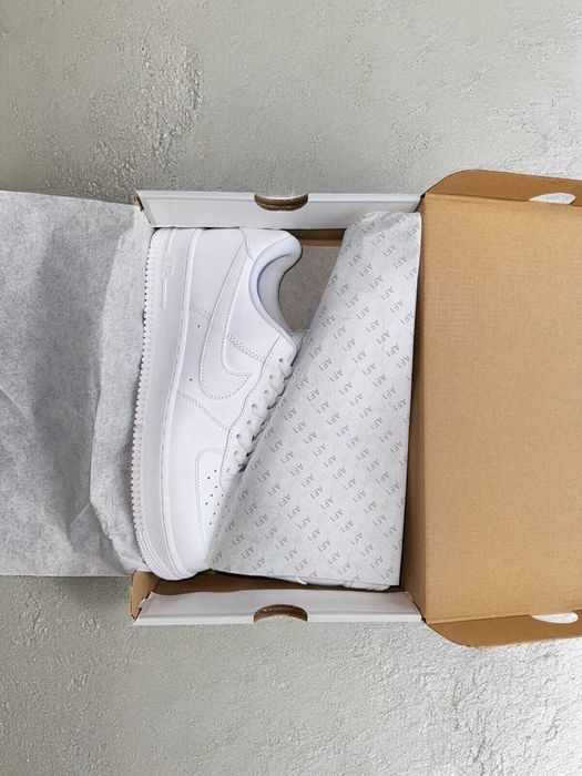 %LIVRAREA 4.99 LEI%  NIKE AirForce 1 Low Full Alb - Verificare Colet -