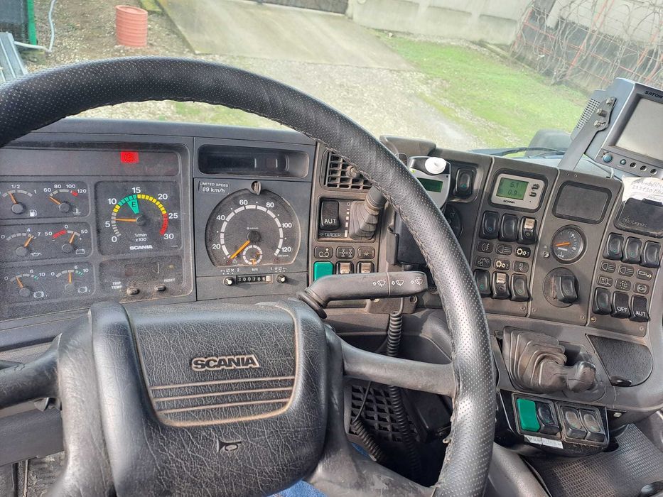 Scania 6x4 Basculabila cu Macara de Vanzare sau de Anchiriat