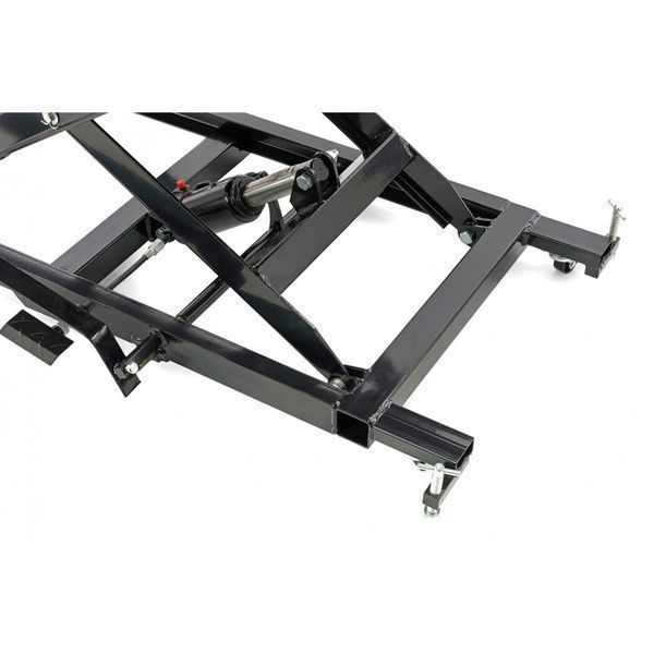 Хидравличен подемник за мотоциклети 450 кг, нвм 200 черен