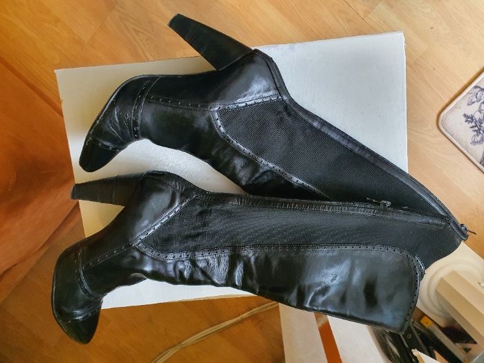 Cizme din piele mar. 35/36