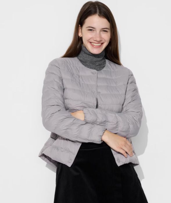 Женская куртка Uniqlo без ворота