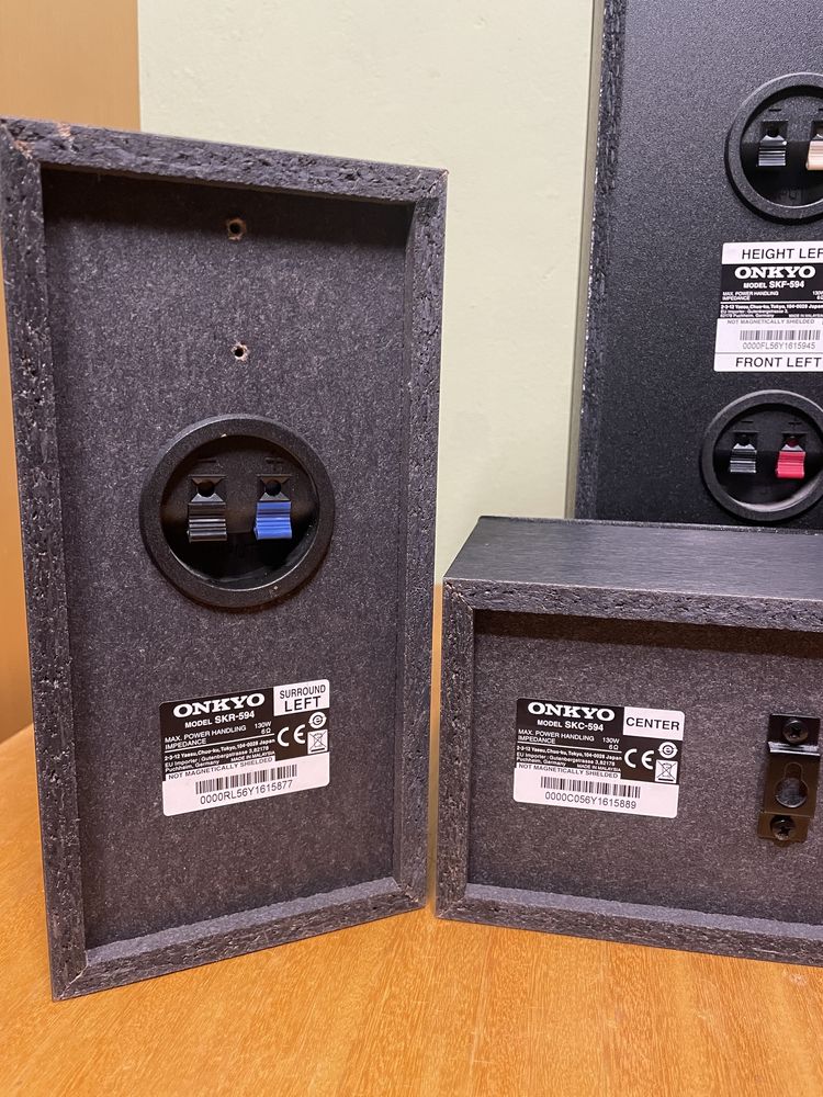ONKYO Dolby Atmos speaker surround 5.0.2 тонколони домашно кино SKF594