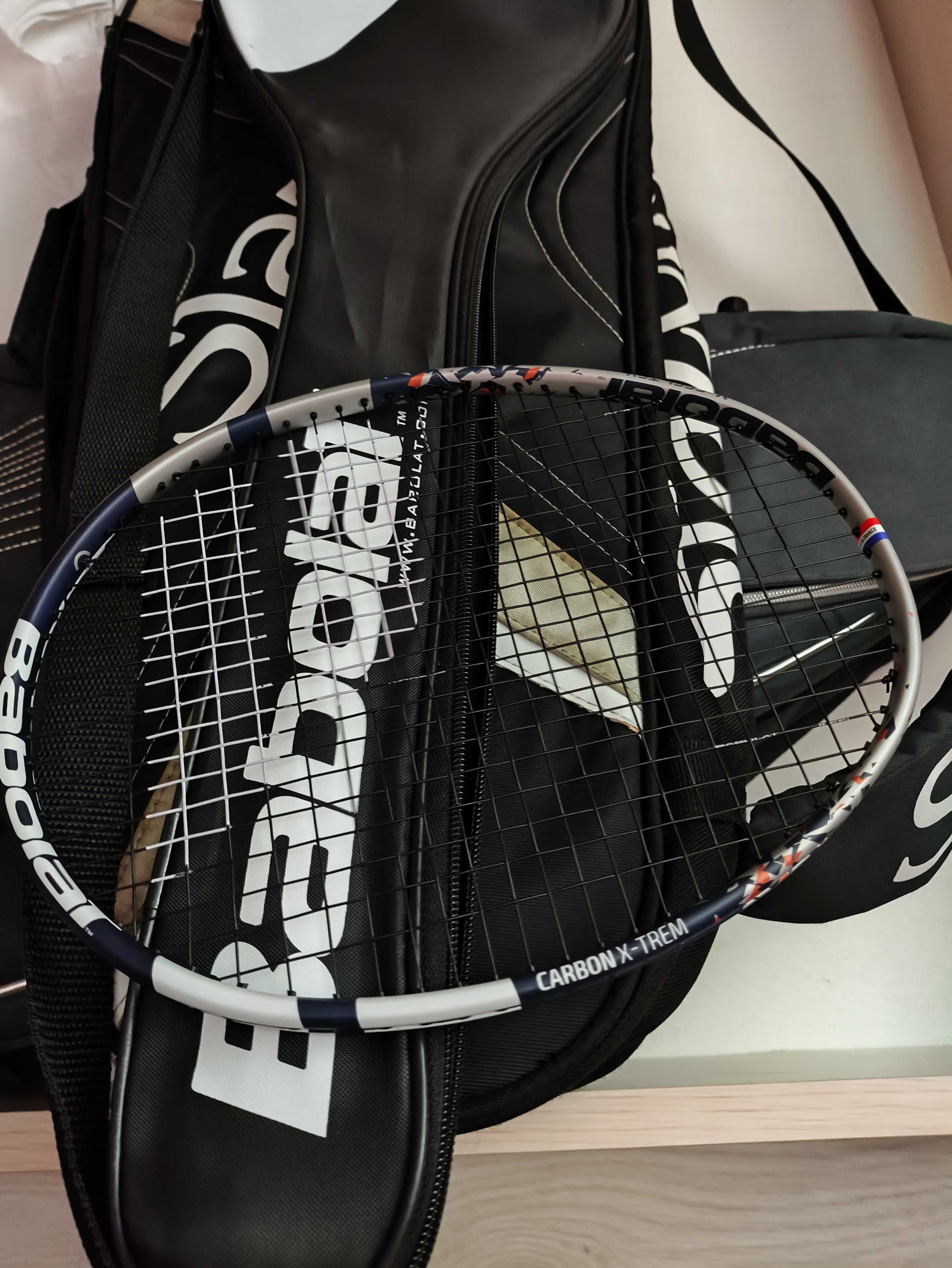 Бадминтон ракета Babolat X-feel Power, неразличима от нова
