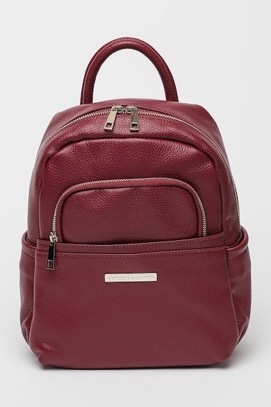 Antonia Moretti

Кожена раница с двупосочен цип