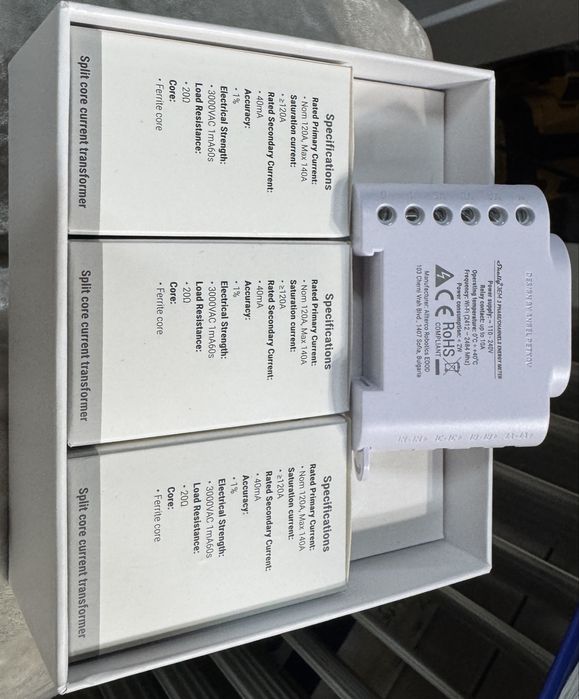 Releu inteligent shelly 3 EM