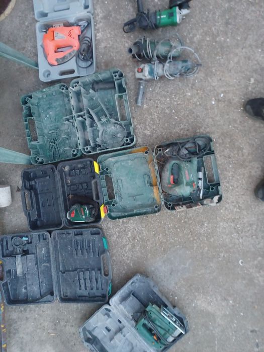 Комплект стари строителни машини