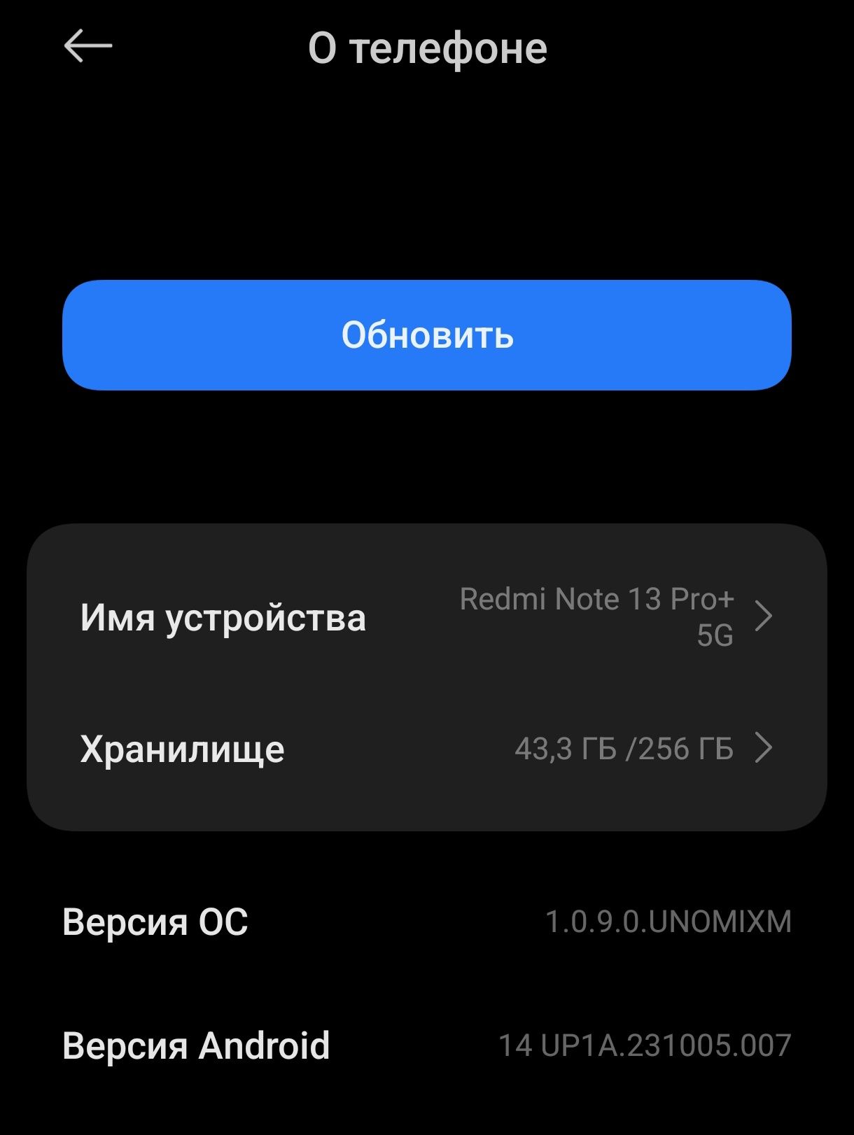 Redmi Note 13 Pro+ 5G 256gb