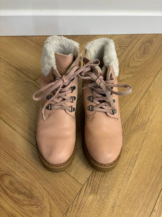 Зимняя обувь на девочку, б/у