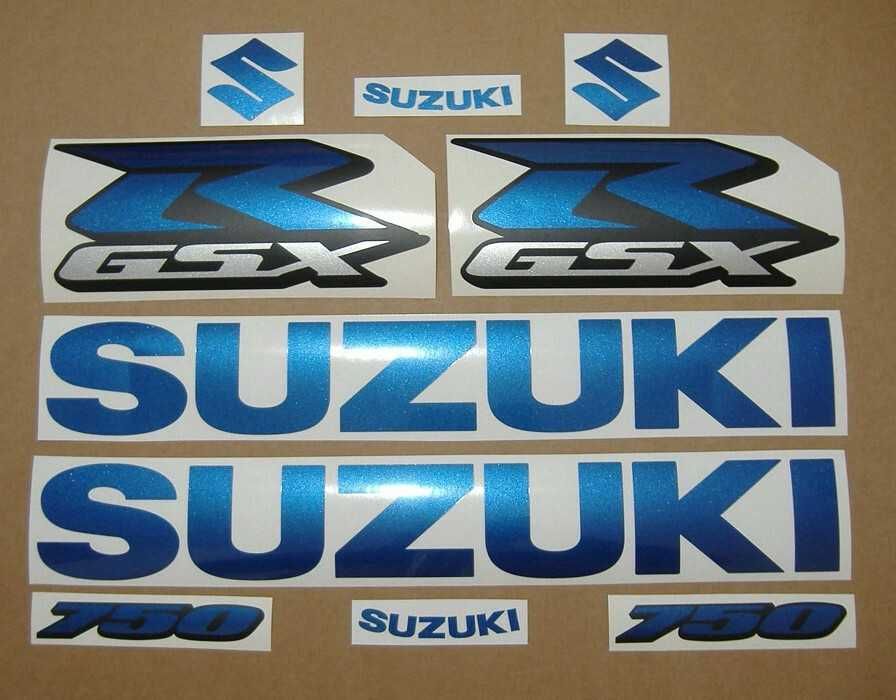 Стикери Сузуки 750 различни цветове GSXR Suzuki лепенки гсхр емблеми