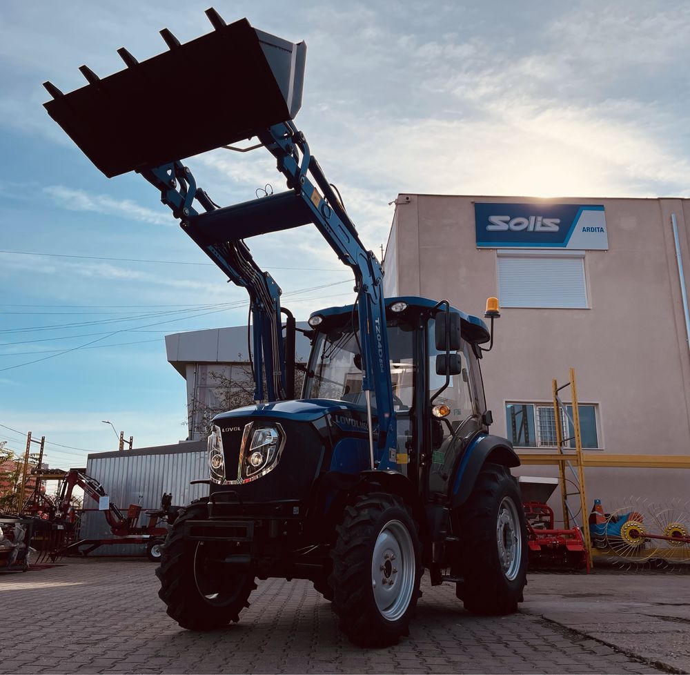 Tractor Lovol 50 Cp cu cabina si incarcator frontal Ardita AB