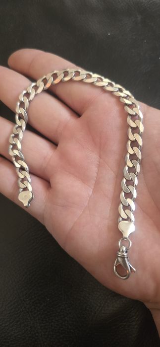 Brățară argint cuban