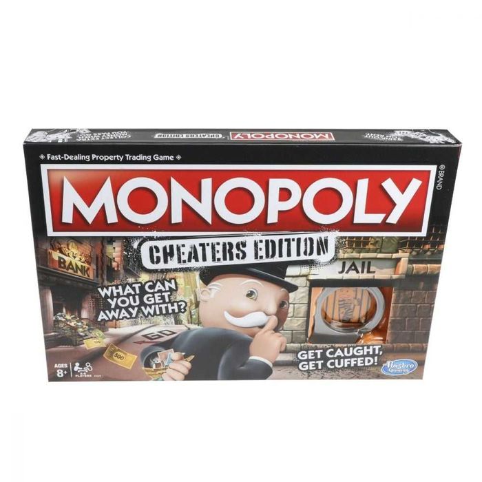 Joc societate monopoly cheaters edition