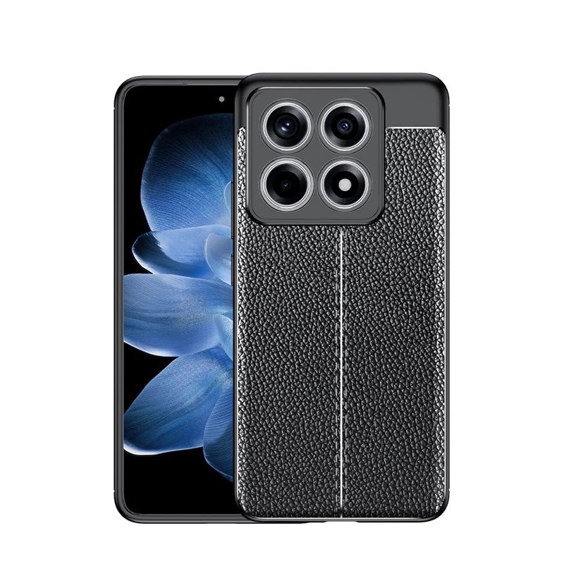 Xiaomi 14T Pro / 14T / Лукс кейс гръб кожена шарка
