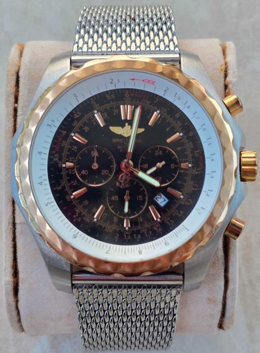 Мъжки часовник в стил Breitling for Bentley Motors