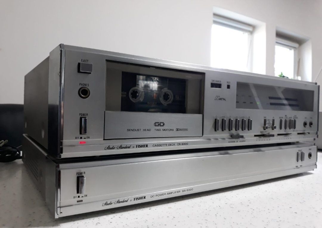Amplificator și casetofon deck Fisher 9000