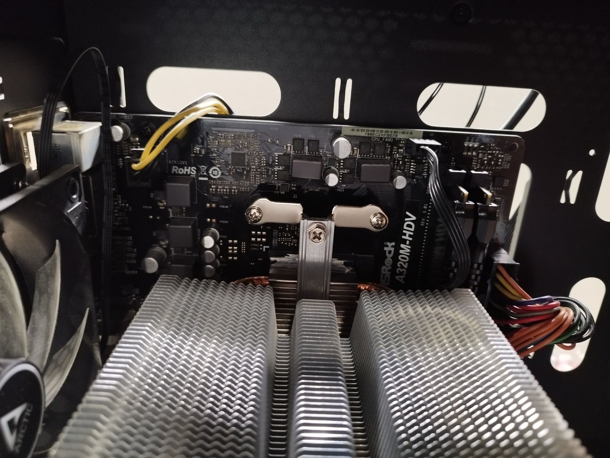 Ryzen 5 1600x Asrock A320M-HDV R2 Be Quiet Pure Rock 2 Рам