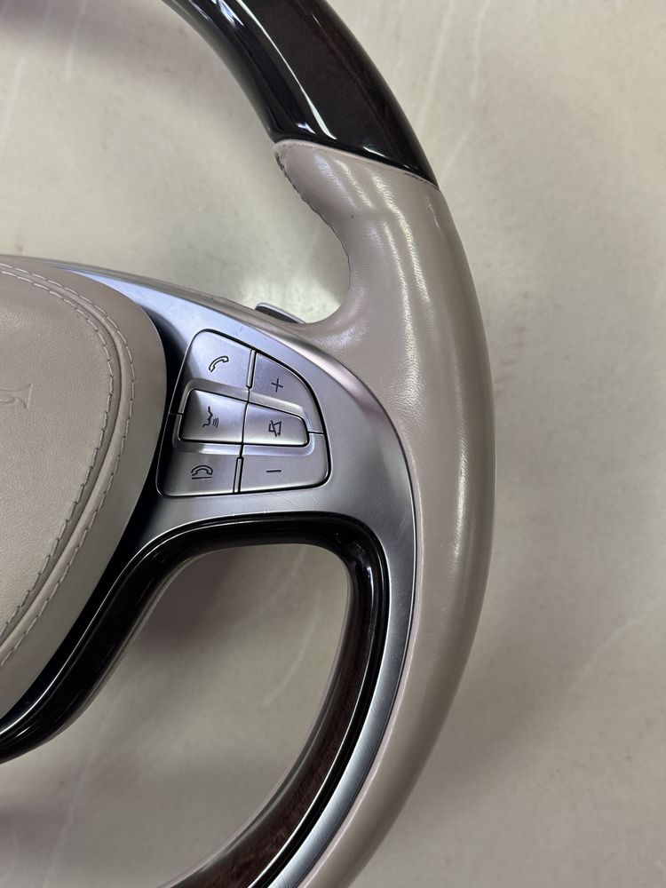Волан Mercedes W222 S-CLASS 2013-2017 с отопление на волана+вибрация