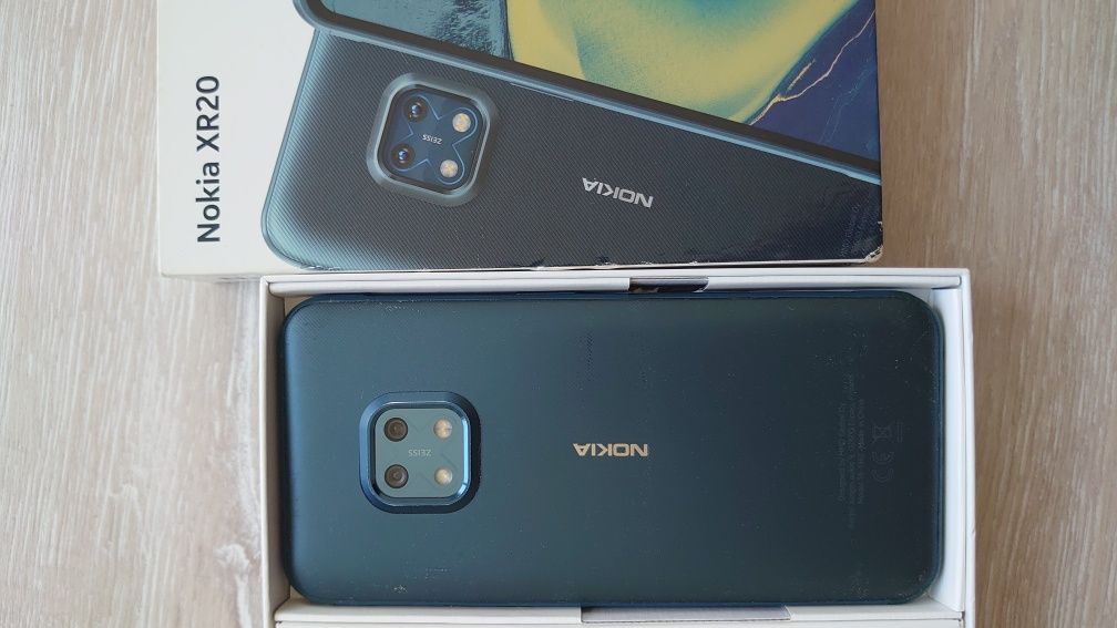 NOKIA XR 20 5G 128GB Dual Blue УДАРОустойчив !