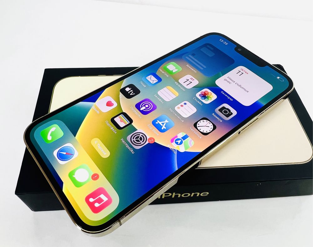 Apple iPhone 13 Pro Max 128GB Gold 100% Battery! Гаранция!