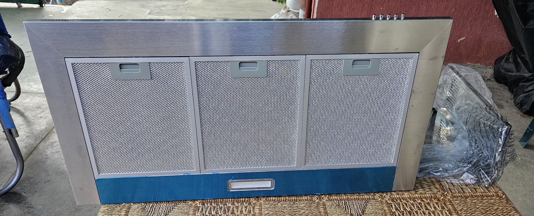 Стенен аспиратор Ciarra, CBCS9201-OW, 90 cm, 370 m³/h, клас A