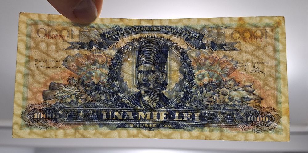 1000 lei 1947 rara